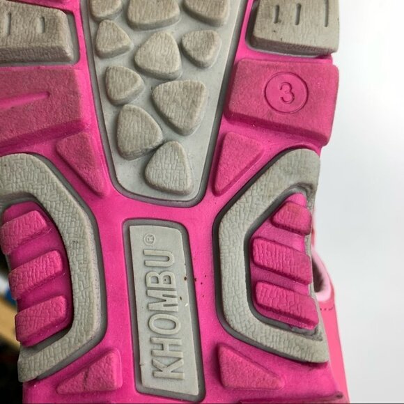 KHOMBU Pink Hook & Loop Sandals - Picture 10 of 10